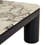 Frankie Marble Coffee Table Navy