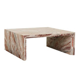 Ponte Coffee Table Red Marble