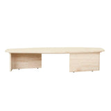 Atlas Shift Coffee Table Natural Travertine