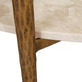 Ophelia Pointe Oval Table Silk Grey