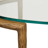 Ophelia Pointe Oval Table Silk Grey