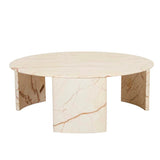 Henry Marble Coffee Table Brown Vein