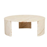 Henry Marble Coffee Table Brown Vein