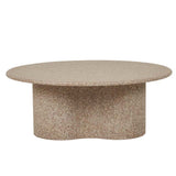 Artie Wave Coffee Table Terracotta Speckle