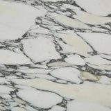 Benjamin Ripple Marble Coffee Table White/Black