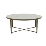 Ophelia Coffee Table White Marble