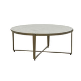 Ophelia Coffee Table White Marble