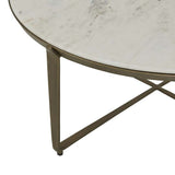 Ophelia Coffee Table White Marble