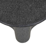 Artie Wave Side Table Black Speckle