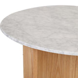 Oberon Eclipse Marble Coffee Table Natural