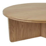 Solstice Slice Coffee Table New Oak