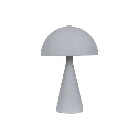 easton dome table lamp grey