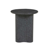 Artie Wave Side Table Black Speckle