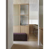 Curva Bench Seat Oat Sherpa