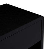 Chloe Tall Bedside Black