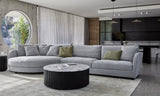 Hugo Tonda Left Chaise Set Copeland Olive