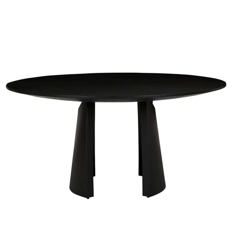 Kin Dining Table Matt Dark Oak