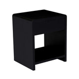 Chloe Tall Bedside Black