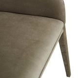 Gemma Dining Chair Beige Velvet