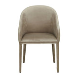 Gemma Dining Chair Beige Velvet
