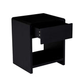 Chloe Tall Bedside Black