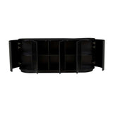 Oberon Crescent Buffet Matt Dark
