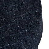 Cade Ottoman Deep Sea