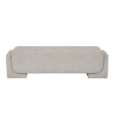 Curva Bench Seat Oat Sherpa