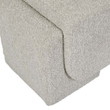 Curva Bench Seat Oat Sherpa