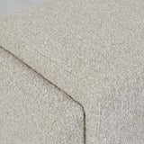 Curva Bench Seat Oat Sherpa