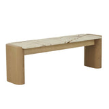 floyd marble bench seat