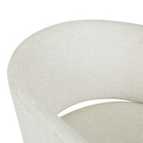 Asher Barstool Natural White Tweed