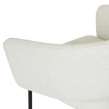 Asher Barstool Natural White Tweed