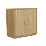 benjamin ripple storage cabinet natural ash