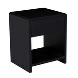 Chloe Tall Bedside Black