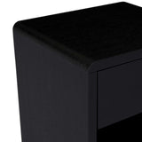 chloe tall bedside black