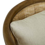 colombo armchair hazelnut