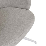 Edwin Spider Leg Office Chair Winter Grey