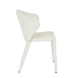 theo dining chair ivory speckle