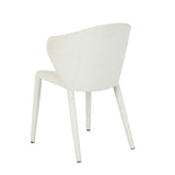 theo dining chair ivory speckle