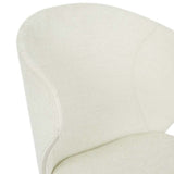theo dining chair ivory speckle