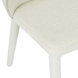 theo dining chair ivory speckle
