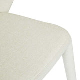 theo dining chair ivory speckle