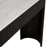 benjamin ripple grand marble console black