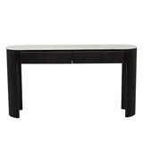 benjamin ripple grand marble console black