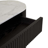 benjamin ripple grand marble console black