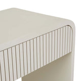 Chloe Channel Console Bone
