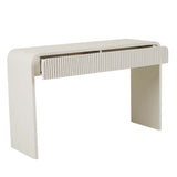 Chloe Channel Console Bone