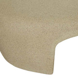 dune coffee table low natural