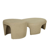Dune Coffee Table Low Natural